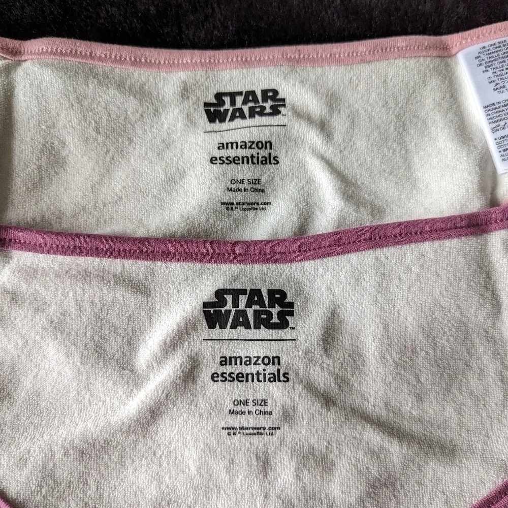2 Pack Star Wars Baby Bibs